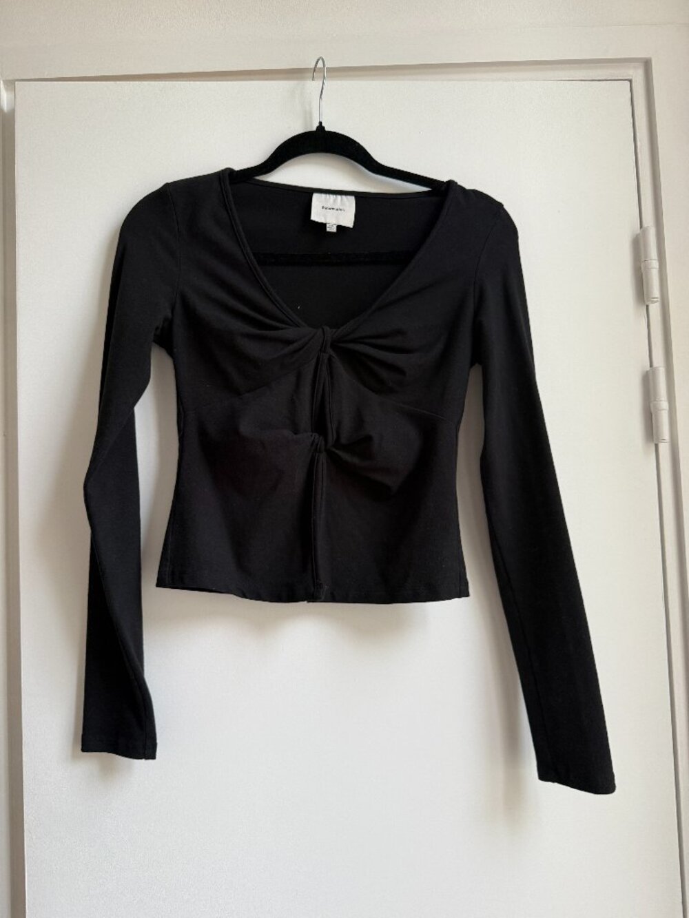 Reformation Silas knit top - Black - Picture 2 of 3